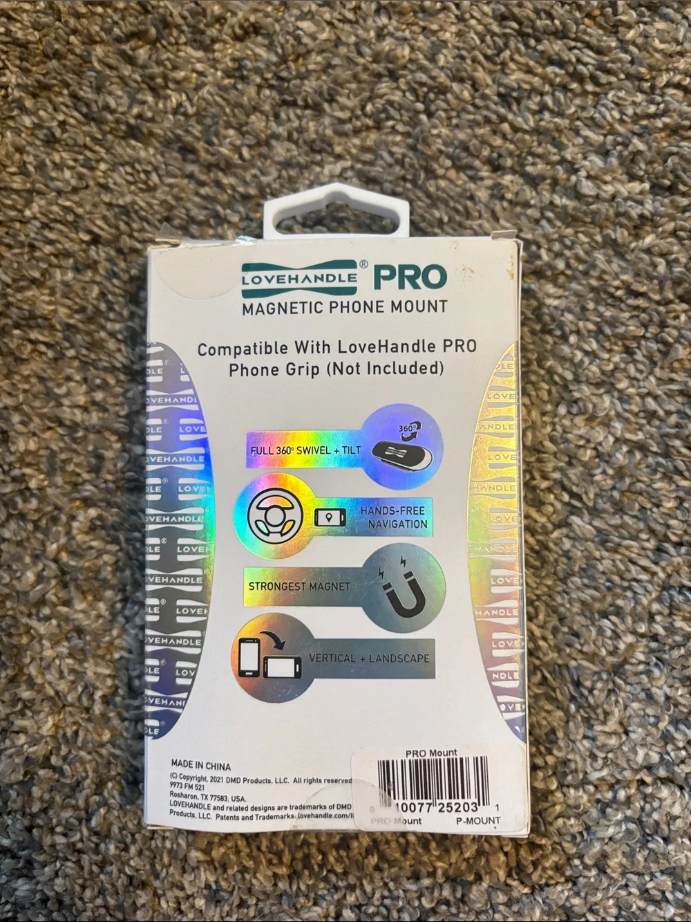 Pro Magnetic Phone Mount - Black